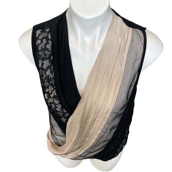 Diane Von Furstenberg Tabitha - Silk Blouse | Women 8 | Black - Picture 6 of 15